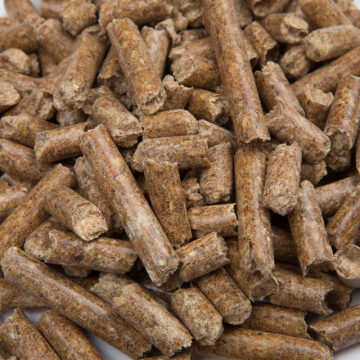 Industrial wood pellets