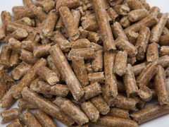 Industrial wood pellets